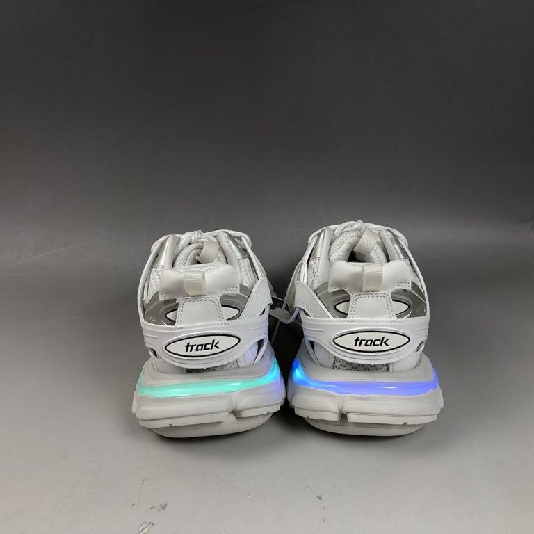 Balenciaga LED Track Trainers White 2019 Lighted Sole The Sole Line