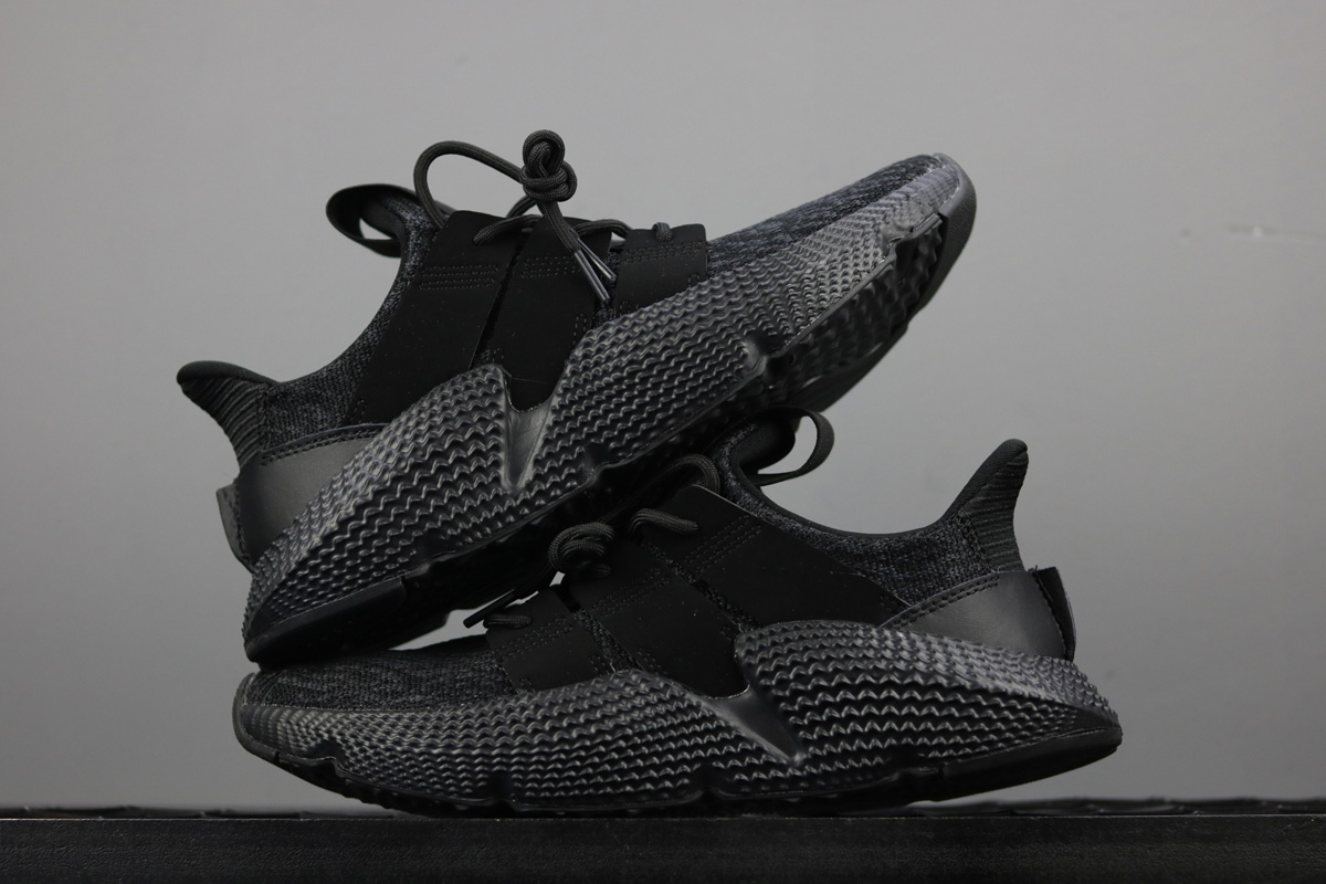 all black adidas prophere