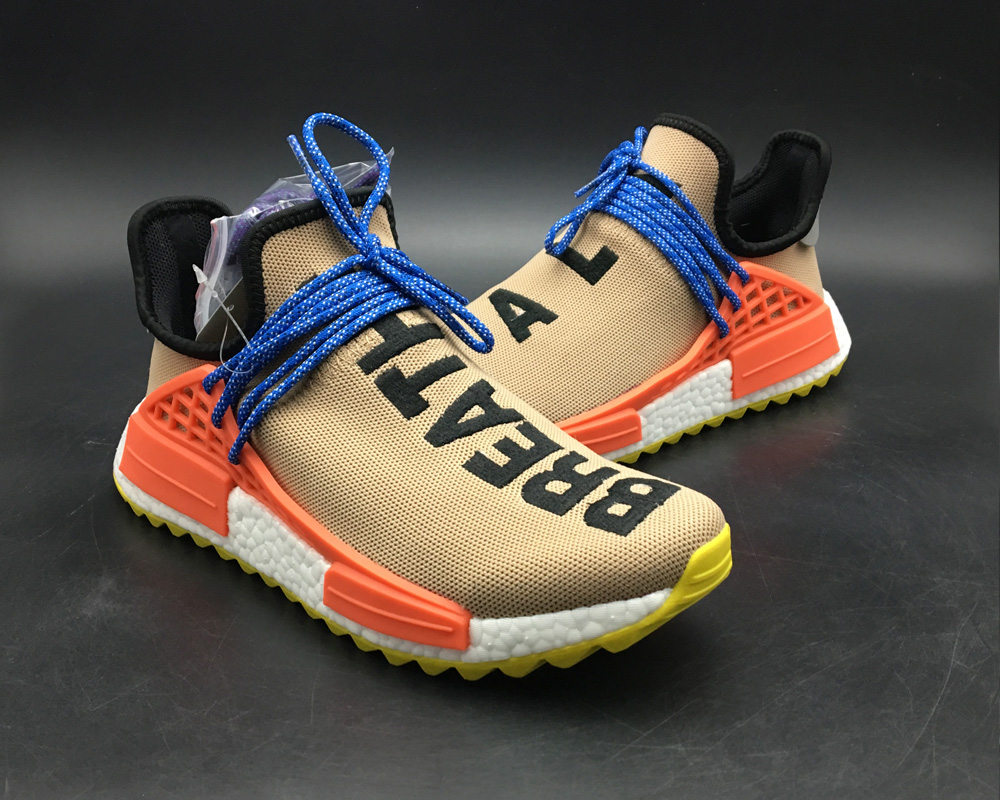 Pharrell x adidas NMD Hu Trail Pale Nude/Core Black-Yellow For Sale – The Sole Line