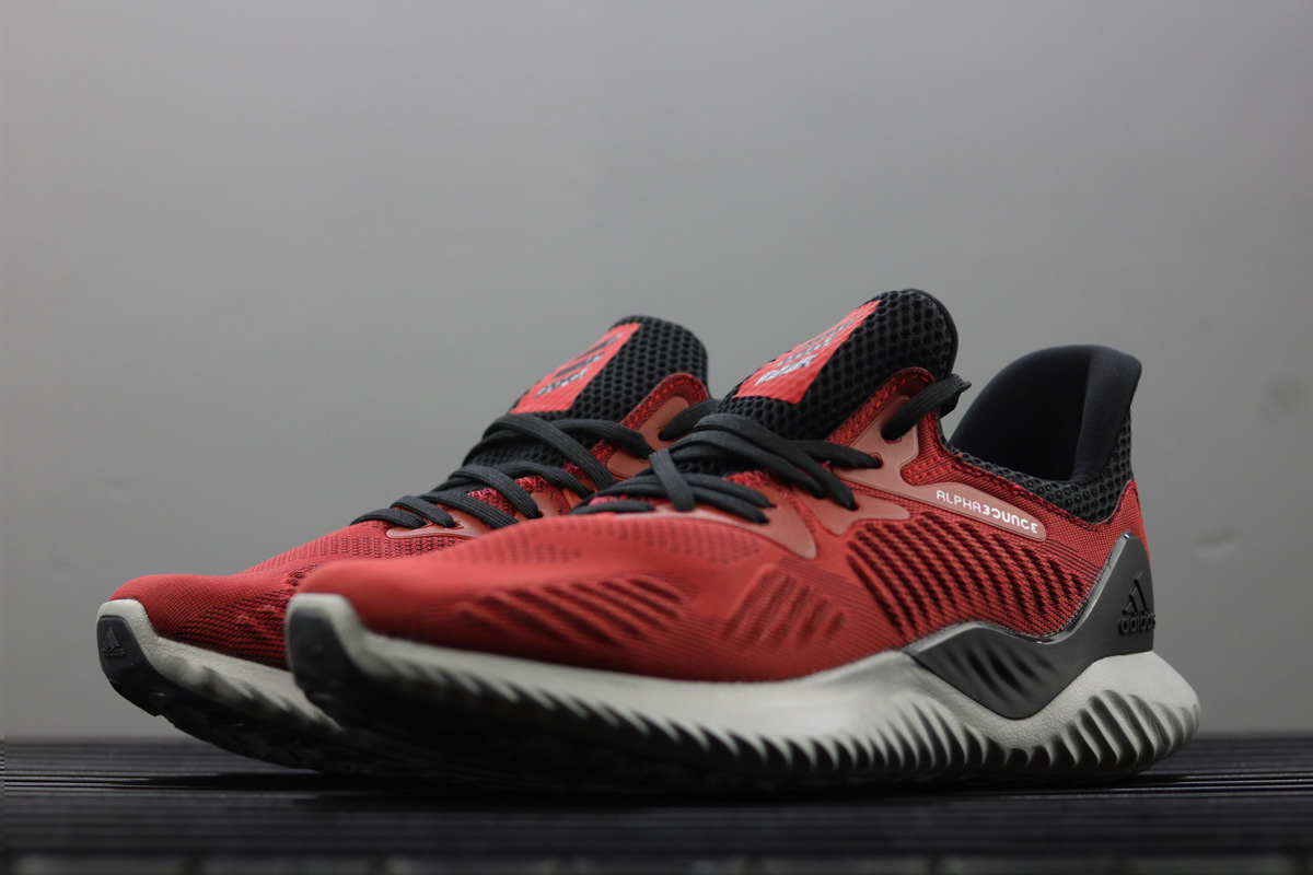 adidas AlphaBounce Beyond Black Red For 