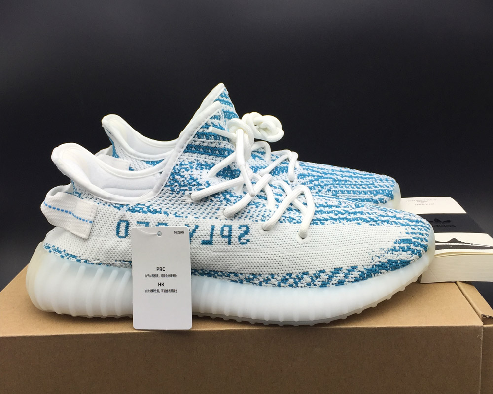 Adidas Yeezy Boost 350 V2 Blue Zebra For Sale The Sole Line