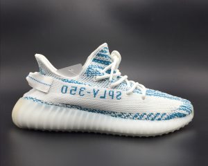 yeezy zebra bleu