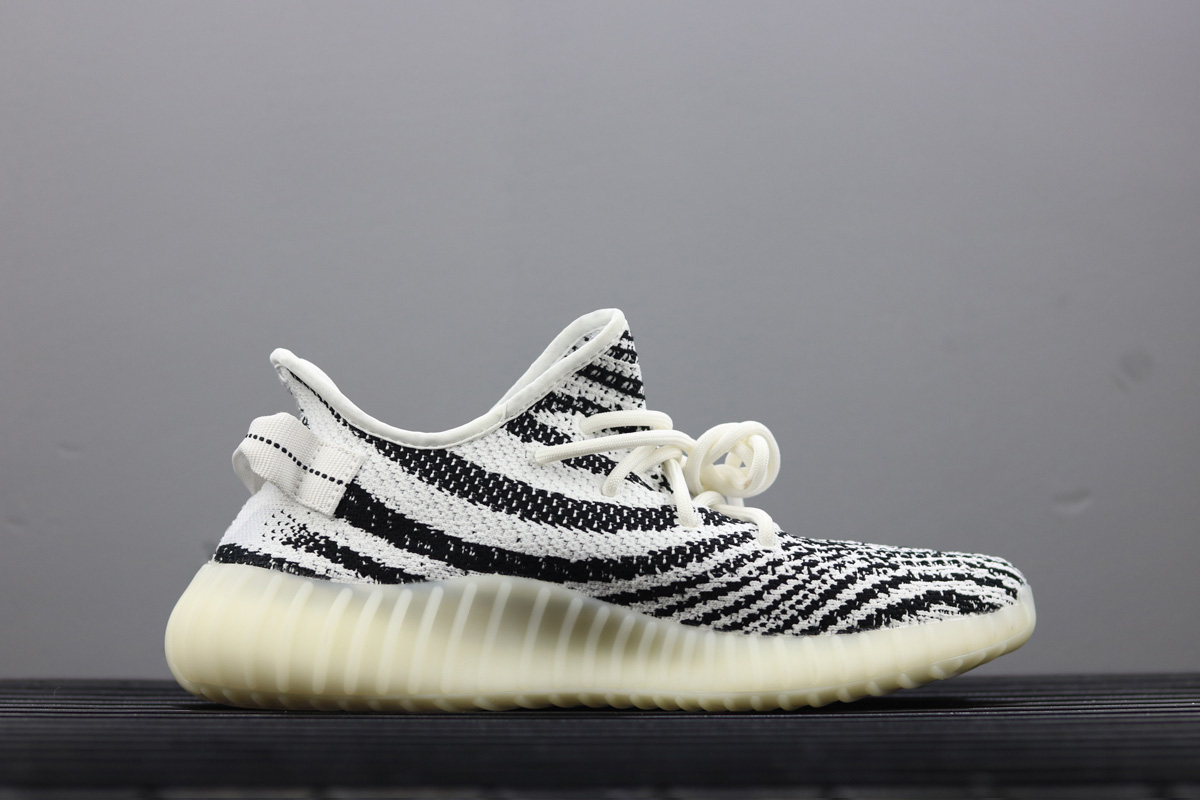 yeezy boost 350 v2 black and white for sale