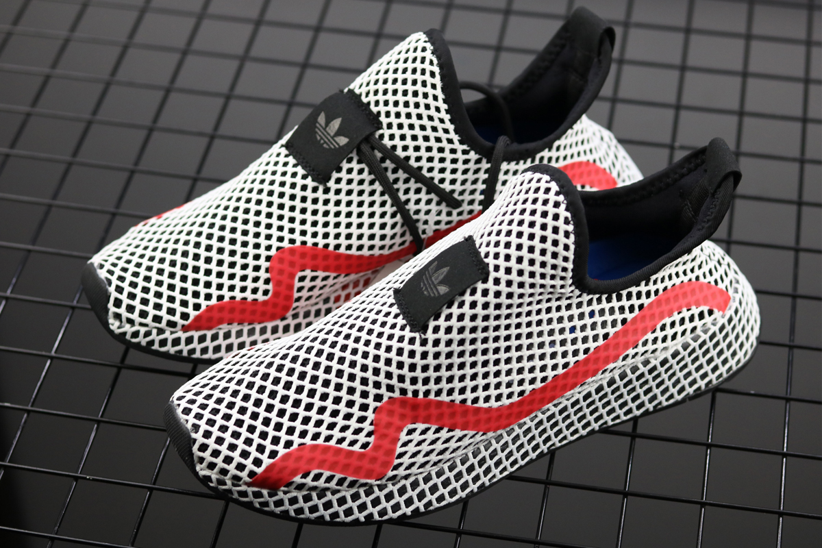 adidas deerupt runner black and red