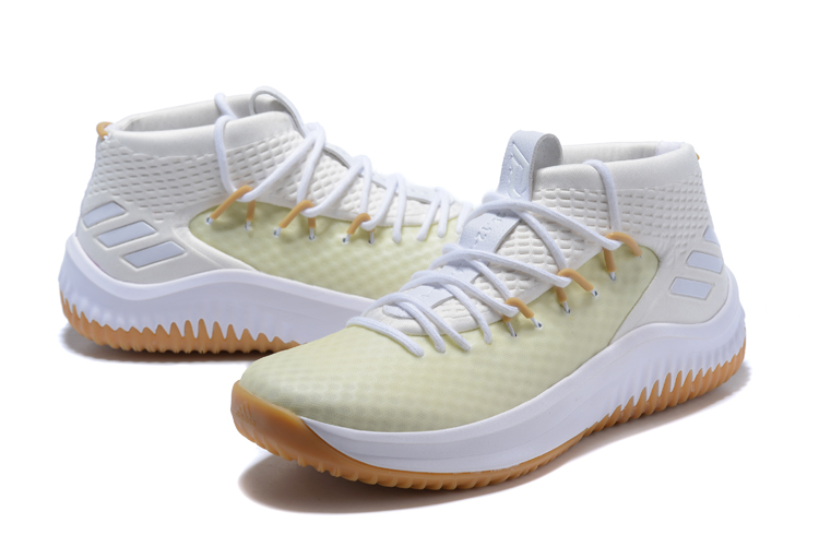 adidas Dame 4 'Un-Dyed' White Gum For 