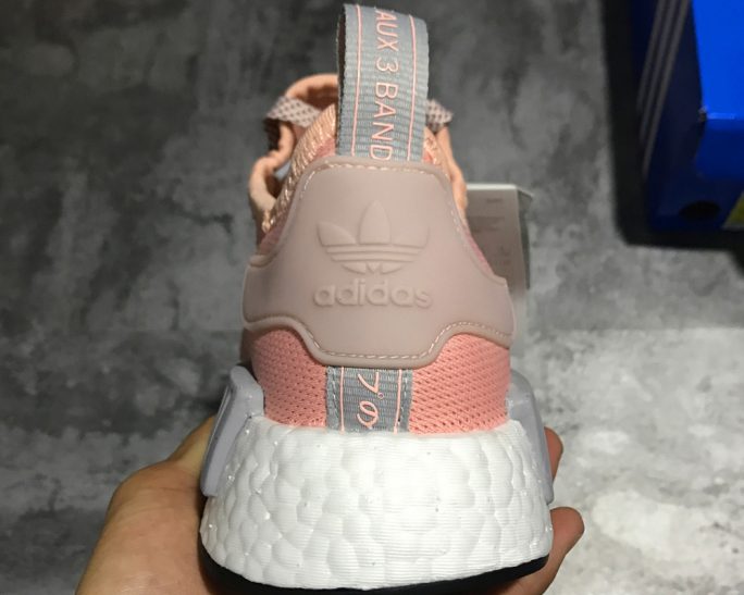 grey and pink adidas nmd