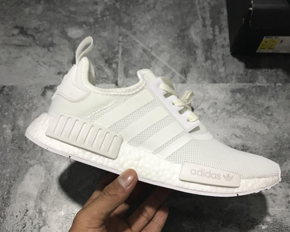 adidas NMD R1 Triple White For Sale – The Sole Line
