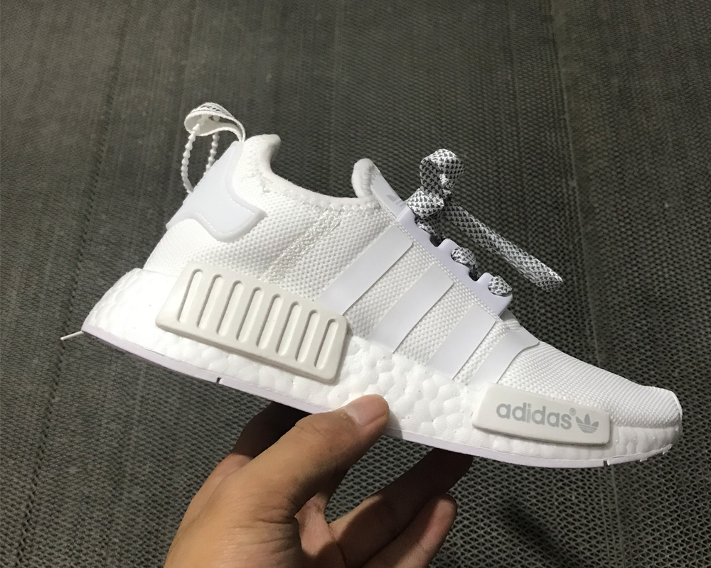 adidas NMD R1 Triple White Reflective For Sale – The Sole Line