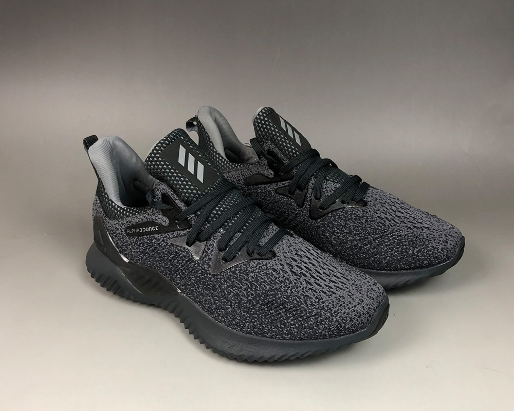 alphabounce gray and black