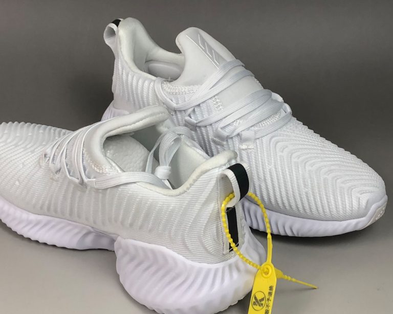 adidas AlphaBounce Instinct Triple White For Sale – The Sole Line