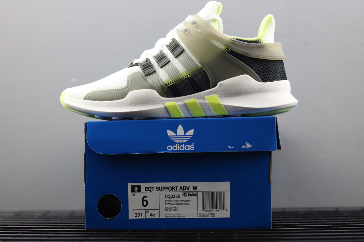 Adidas Eqt Support Adv Wmns Footwear White Grey Five Semi Frozen Yellow The Sole Line
