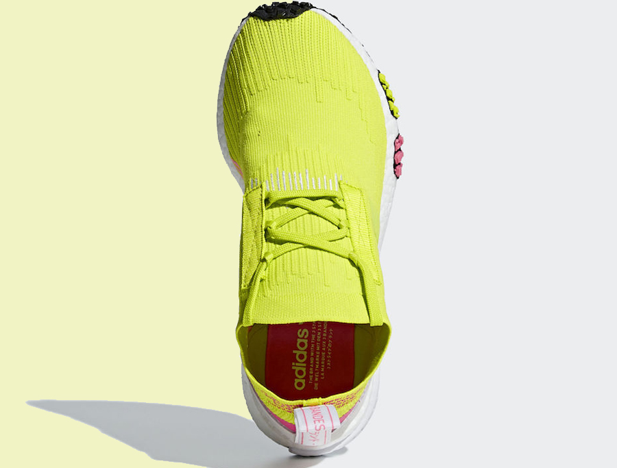adidas nmd racer primeknit solar yellow