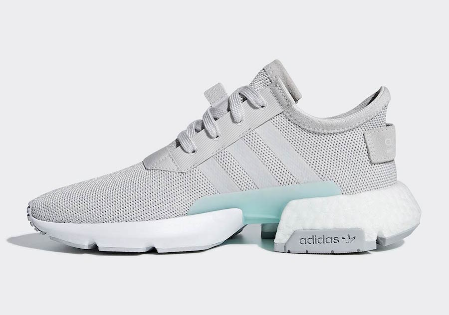 grey and mint adidas