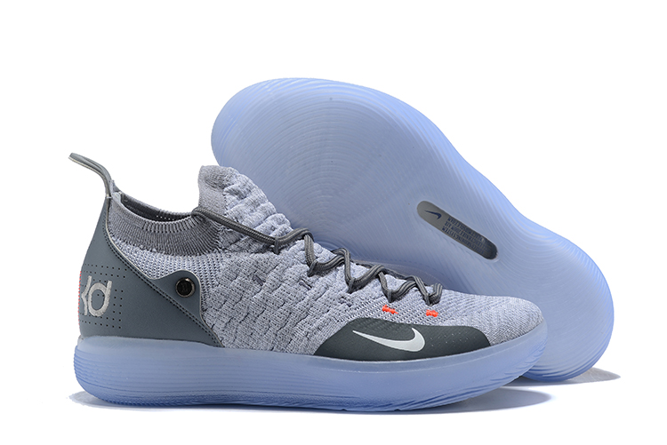 Nike KD 11 Cool Grey/Wolf Grey-Pure 