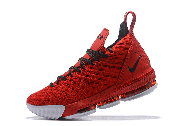 Nike LeBron 16 Red/Black-White For Sale 