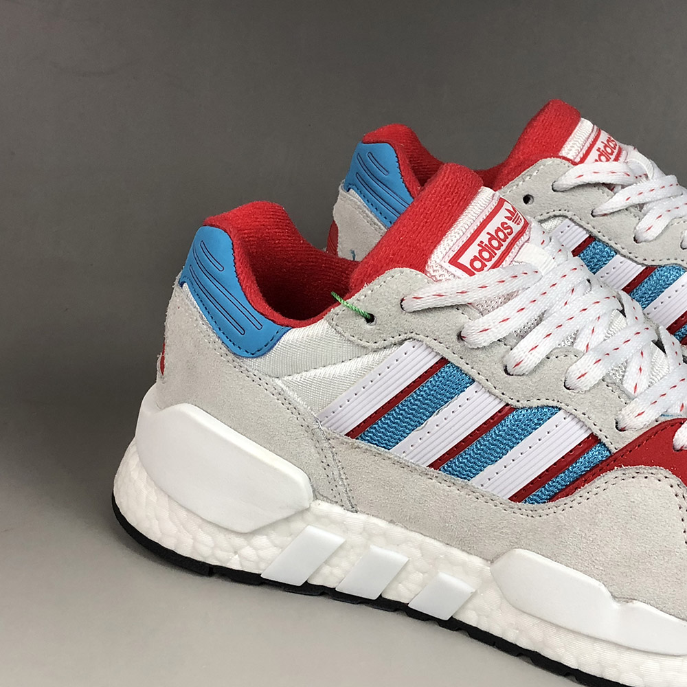 adidas EQT ZX White/Grey/Teal Red For 