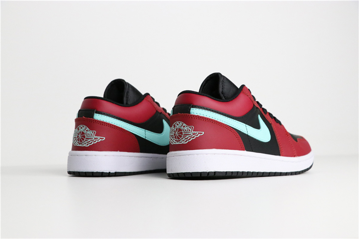 Air Jordan 1 Low Black Green Pulse Gym Red White For Sale Fitforhealth