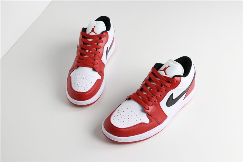 Air Jordan 1 Low ‘Chicago’ Red/White-Black For Sale – The Sole Line