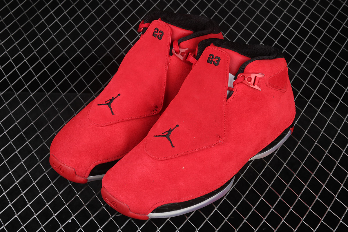 Air Jordan 18 “Toro” Gym Red/Black 