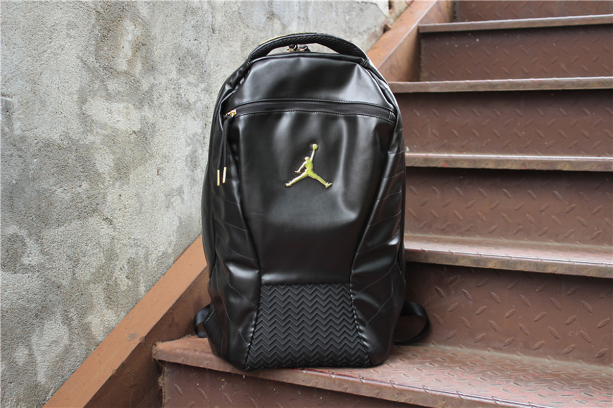 black jordan backpack