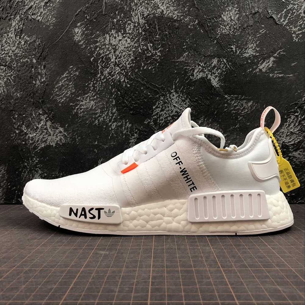 Adidas Womens Nmd R1 W Running Shoes White Grey - khakis with black shoes original roblox