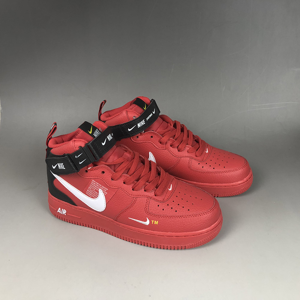 air force 1 red utility