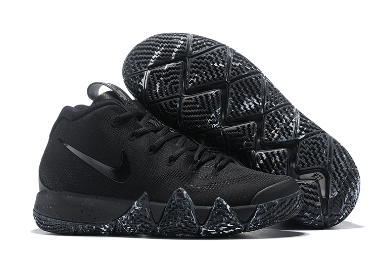 kyrie 4 grey and black cheap online