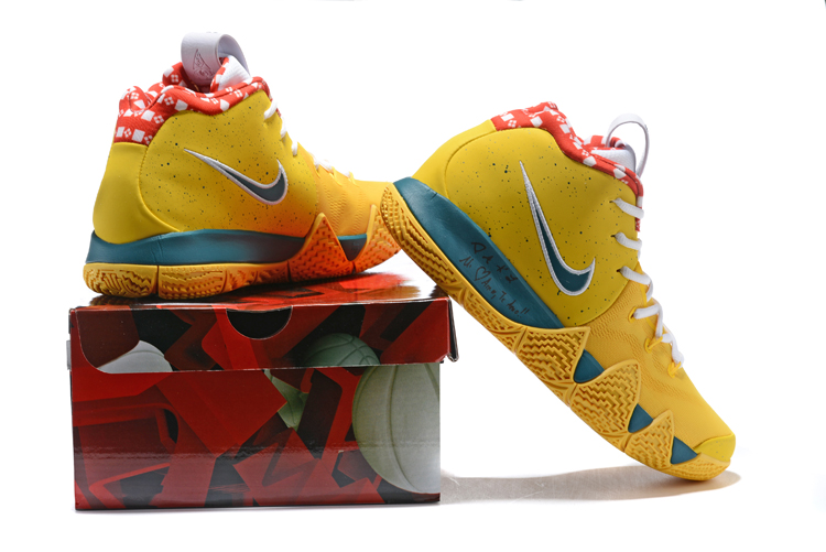 Nike Kyrie 4 ‘yellow Lobster Pe Yellow Green For Sale The Sole Line