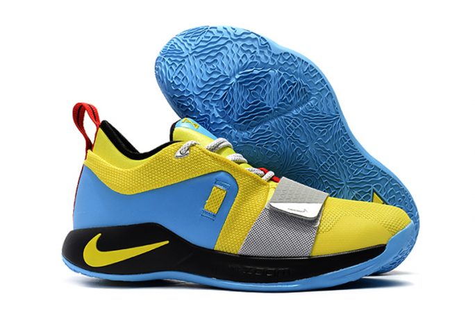 paul george shoes yellow