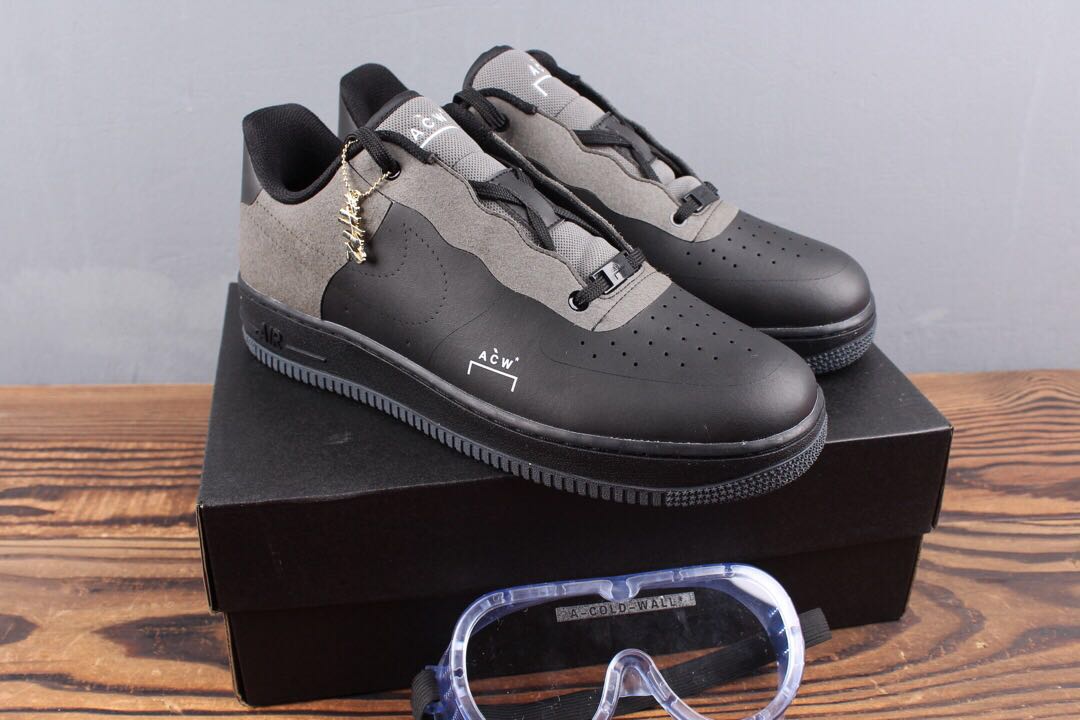 nike air force 1 low black size 7