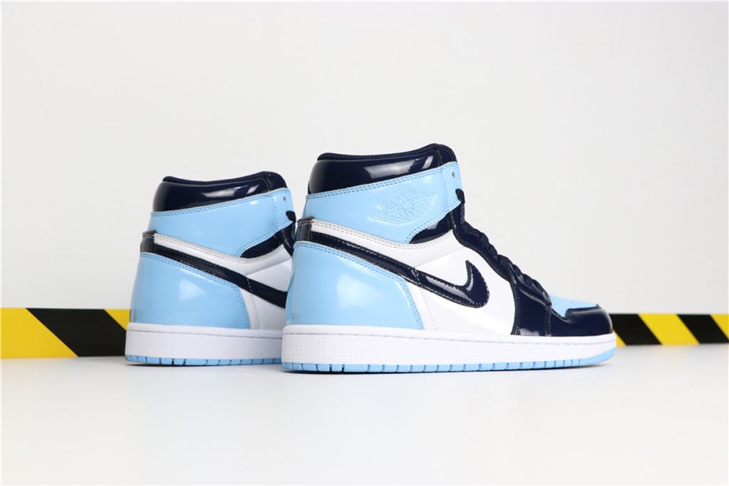obsidian white french blue jordan 1