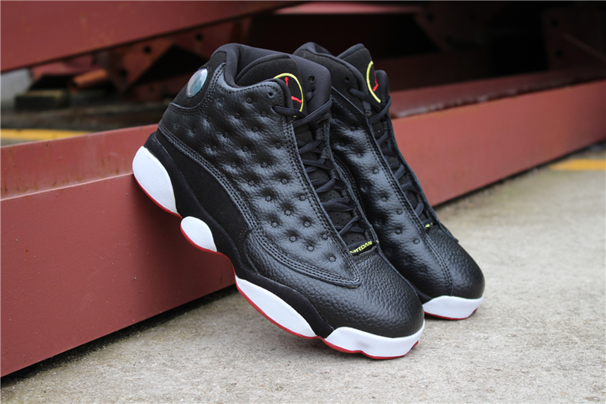 red and black jordan 13 for sale