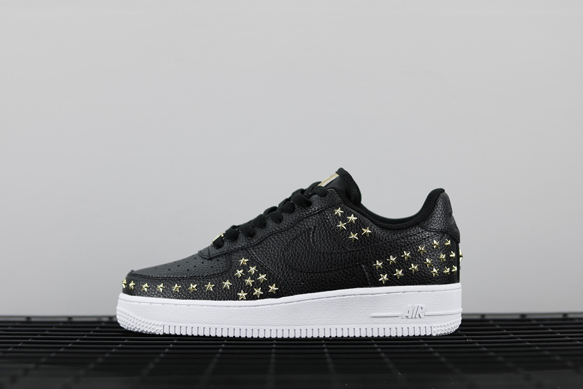white air force ones with stars