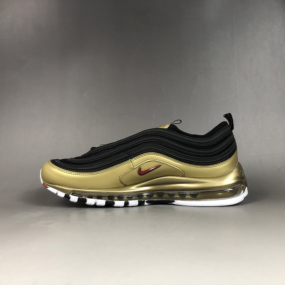 red black and gold air max
