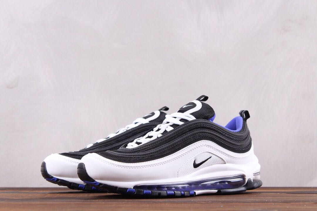 Nike Air Max 97 White Black-Persian Violet For Sale – The Sole Line