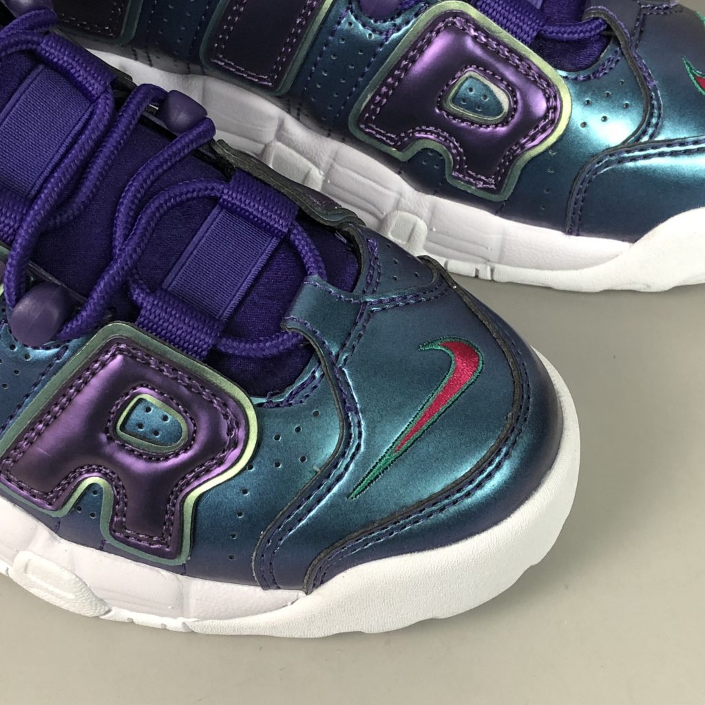 nike air more uptempo iridescent purple