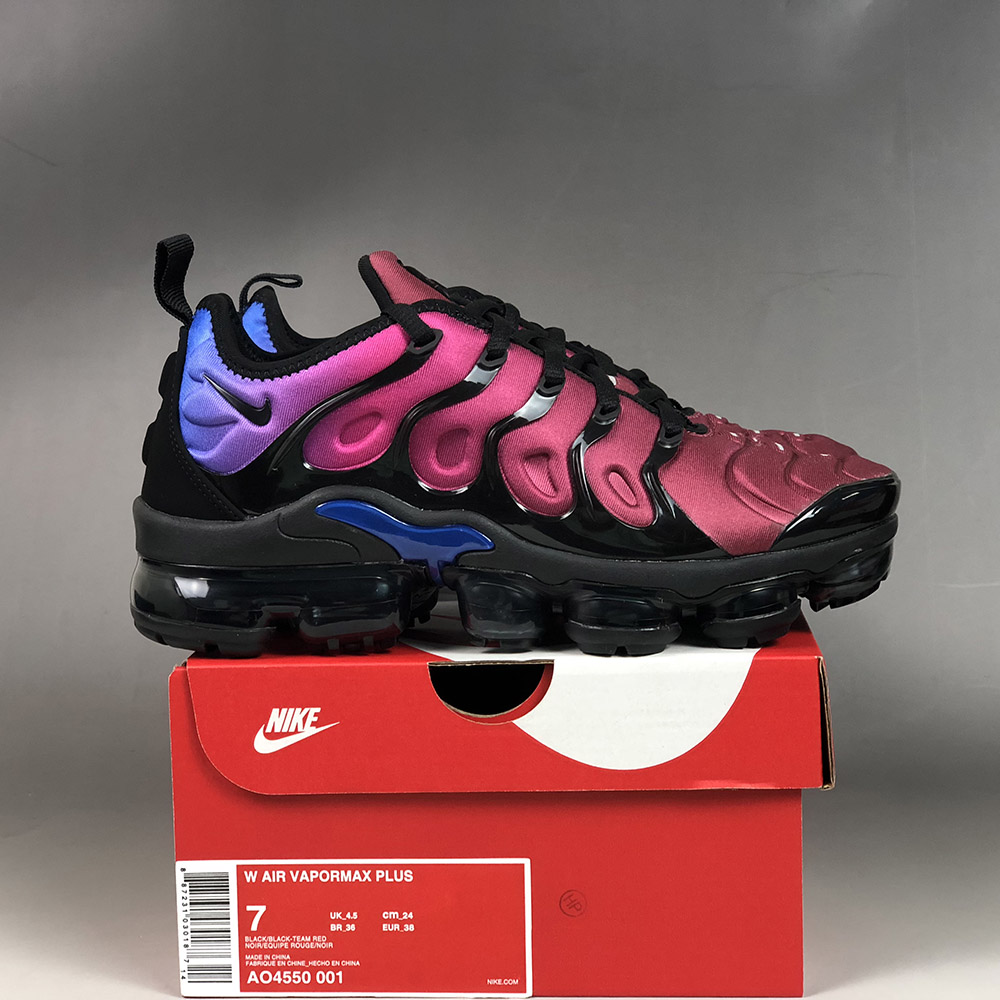 red and purple vapormax plus