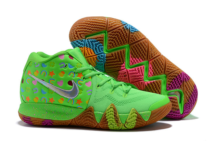 kyrie 4 shoes green