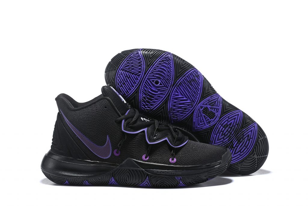 kyrie 8 black and purple