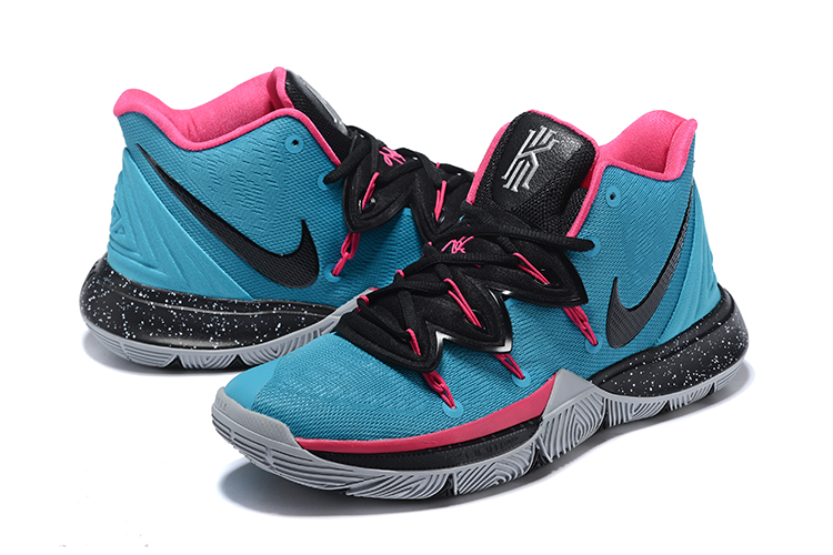 kyrie irving shoes pink and blue