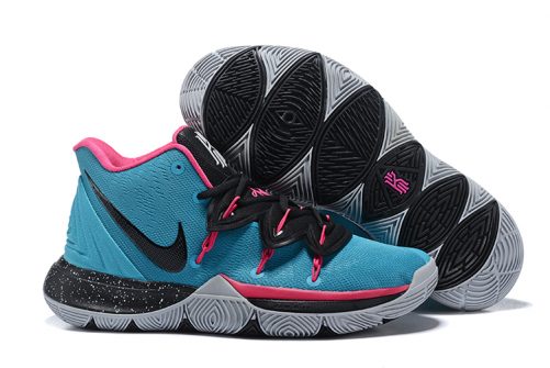Nike Kyrie 5 Blue/Black-Pink For Sale â The Sole Line