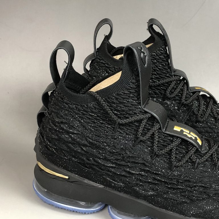 lebron xvi black metallic gold