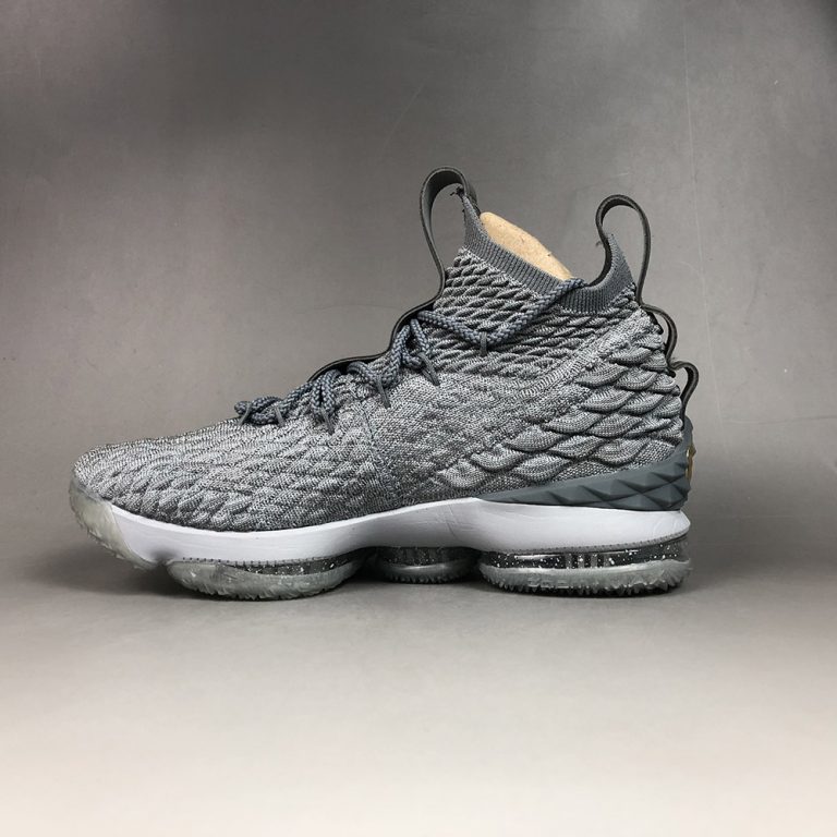 lebron 15s grey