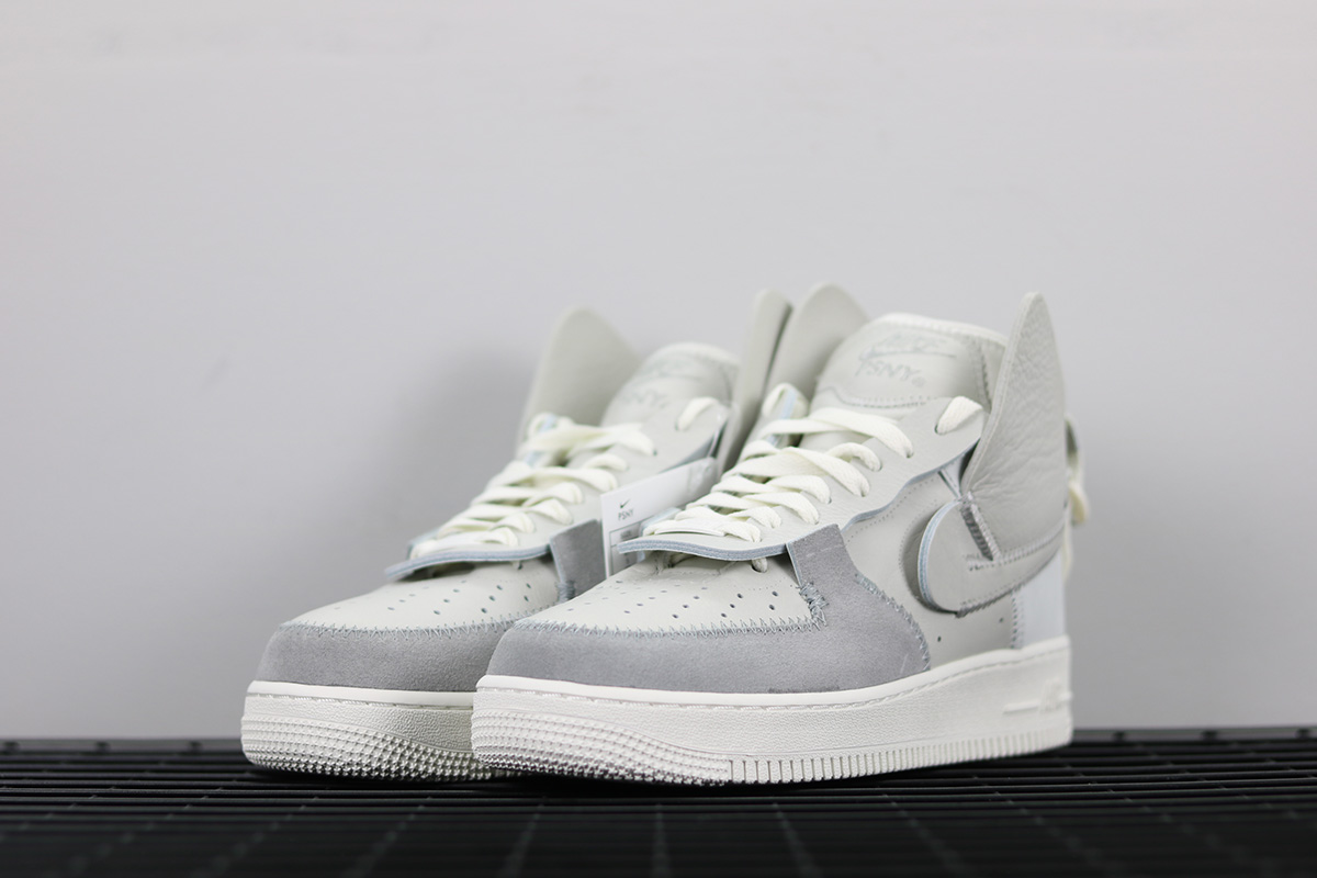 nike air force 1 light silver