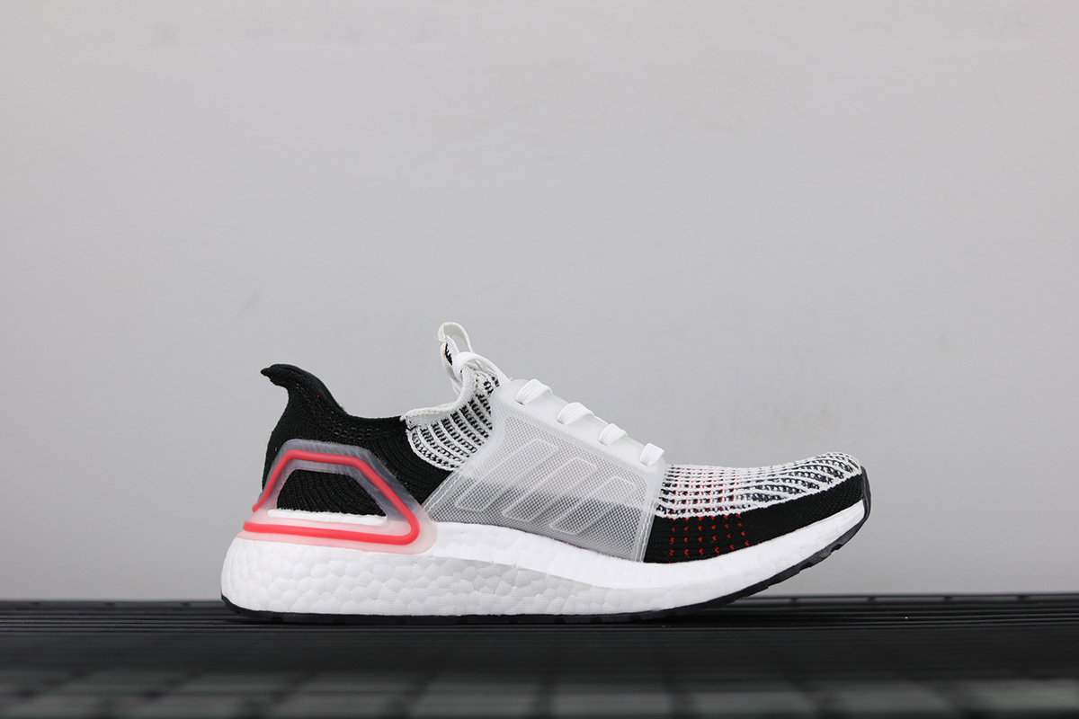 chalk white active red ultra boost