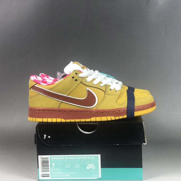 nike dunk sb low yellow lobster