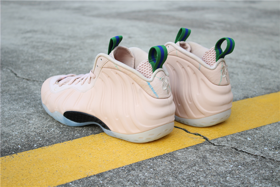 nike air foamposite one particle beige