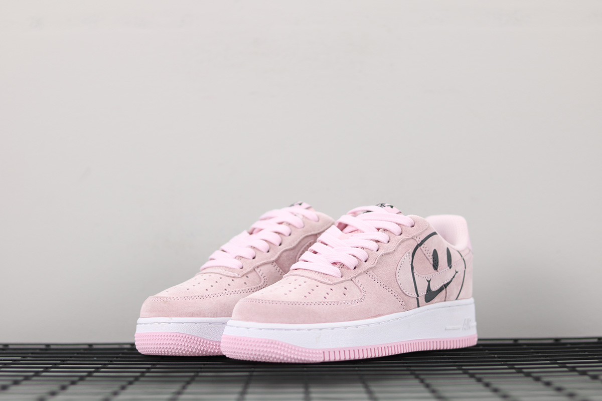 air force smiley face pink