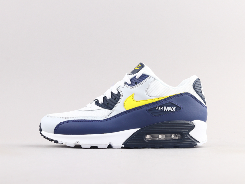 blue and yellow nike air