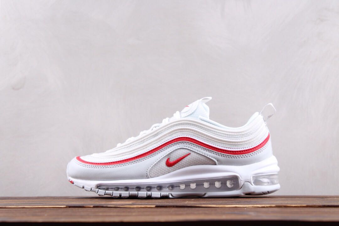 air max 97s white and red